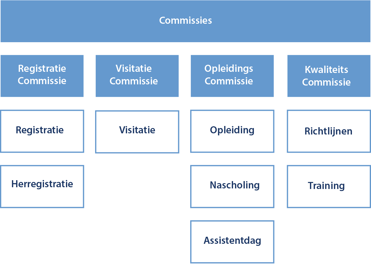 Commissies opbouw